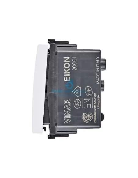 Vimar 20001.B 1P 16Ax White Eikon Switch